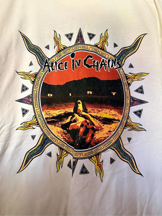 Other - Alice in Chains Dirt Graphic Tee Off White Size Large